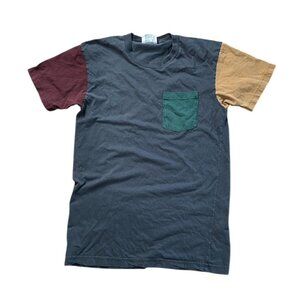 Vintage Og American apparel unisex colorblock tee